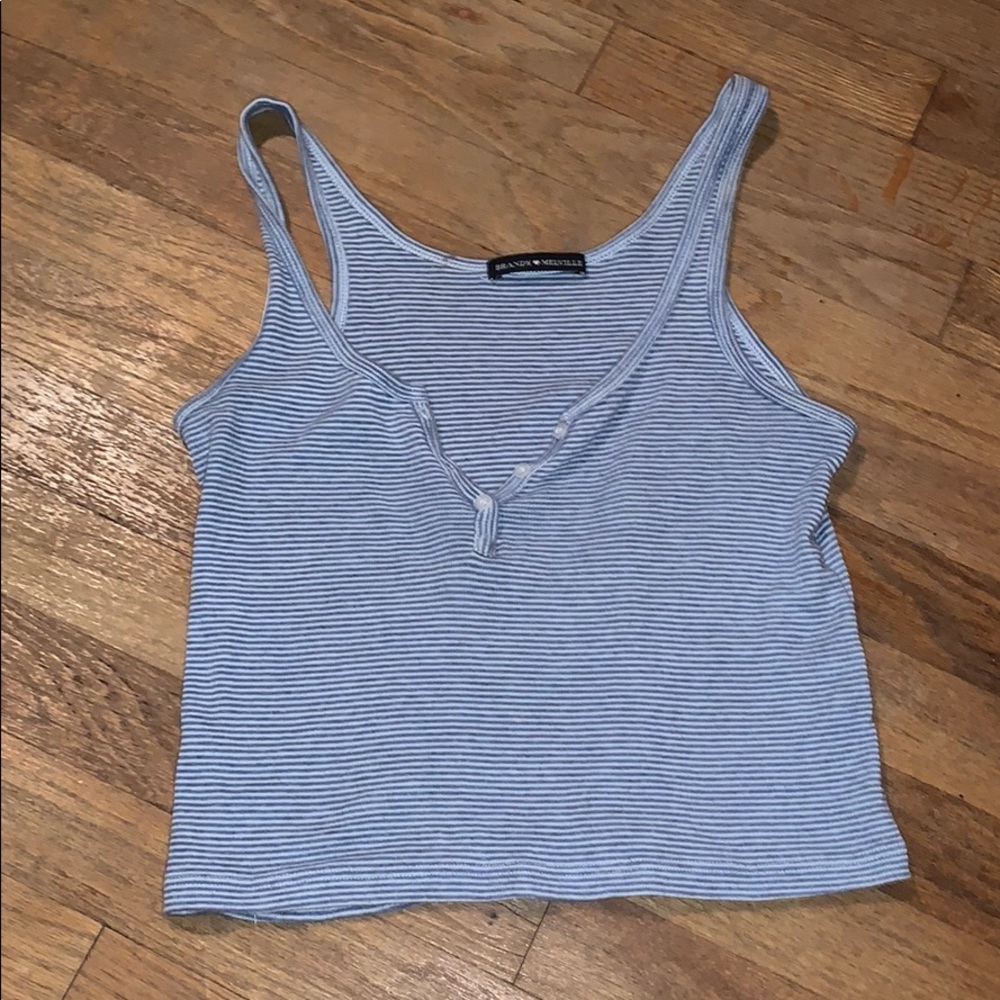 A stripped shirt